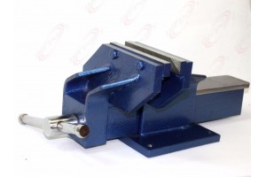 Offset 6" Utility Work Shop Bench Vise HD Jaw Width 6 inch Max openig 7-1/2"